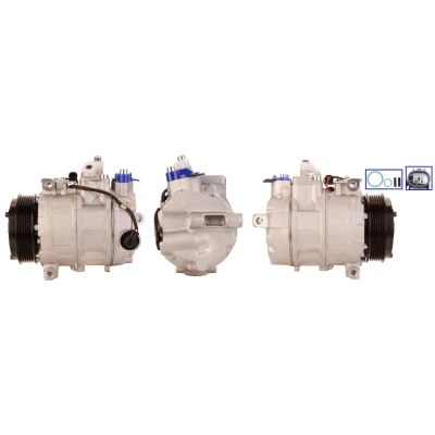 Bild av DRI 700510256 Compresseur De Climatisation PAG 46 R 134a avec joints MERCEDES BENZ: Classe ML, Viano, Vito Bus