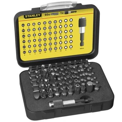 Bild av STANLEY 1 13 902 Bitssats 61 delar