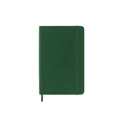 Bild av Moleskine Anteckningsbok Pocket Blankt Mjukt Omslag Myrten Grön