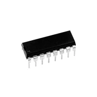 Bild av AD7524J IC 8 BITARS DAC DIP 16