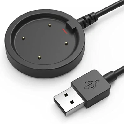 Bild av PHONILLICO Laddare kompatibel med Polar Vantage M/Vantage M2 / V/Vantage V2/Ignite/Ignite 2 Grit X/Grit X Pro USB kabel 100 cm ersättning för laddningsadapter GPS klocka