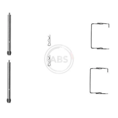 Bild av A.B.S. 1267Q Kit d&#039;accessoires, plaquette de frein à disque RENAULT: SAFRANE 2, LAGUNA 1, 21 Berline