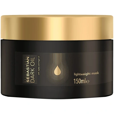 Bild av Sebastian Professional DARK OIL Lightweight MASK 150ML Hårinpackning, Storlek: 150 ml, Transparent