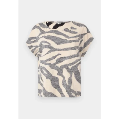 Bild av TOM Tailor Inside Printed Tshirt med print, Storlek: Medium, Beige