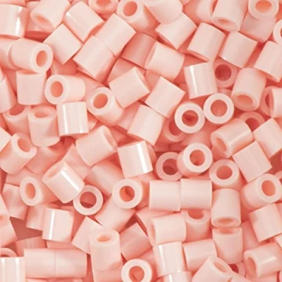 Bild av Vaessen Creative 5009 004 strykpärlor, hudfärg, 1 100 stycken, plug in pärlor för pyssel med barn, gör det själv design av smycken, dekoration, dekorationer och andra pystelidéer