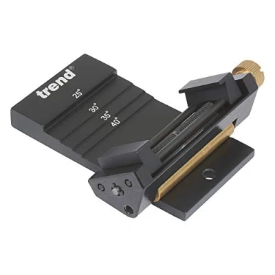 Bild av Trend Diamond Honing Guide Kit, säkerställer att rätt vinkel bibehålls på mejslar och hyveljärn med fasad kant när de används diamant slipsten, DWS/HG/SET
