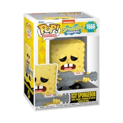Bild av Funko POP! TV: SBS 25th Svampbob Fyrkant SB Med Gitarr Samlarobjekt Vinylfigur Presentidé Officiell Merchandise Leksaker för Barn &amp; Vuxna TV Fans