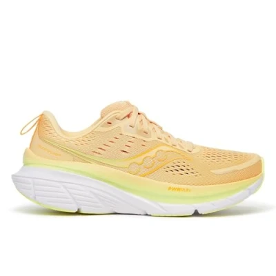 Bild av Saucony Guide 18 Väglöparskor, Storlek: 36, Peach/sunny Textil/syntet