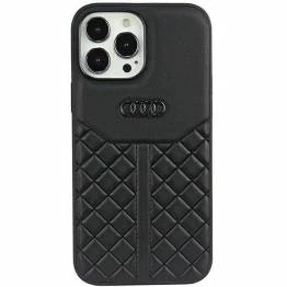 Bild av Audi äkta läderskal för iPhone 13 Pro Max 6,7 tum svart hård AU TPUPCIP13PM Q8/D1 BK