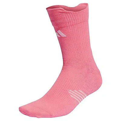 Bild av adidas Unisex Vuxen Running x Supernova Crew Socks, Lucid Pink/White, 40 42 EU