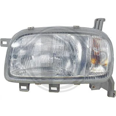 Bild av DIEDERICHS 6022085 Strålkastare Vänster H4, W5W, PY21W NISSAN: Micra II Hatchback (K11) 1.0 i 16V, 1.3 16V 1992 2000