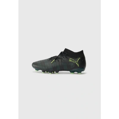 Bild av Puma Future 8 PRO Fotbollsskor fasta dobbar, Storlek: 39, Black/fizzy light/green terrain Textil/syntet