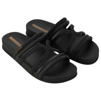 Bild av IPANEMA Walk Slide Fem, flip flops dam, 37 EU, Svart noir noir, EU