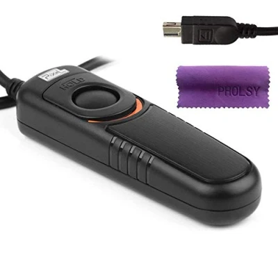 Bild av Pixel Shutter Cable Release RC 201 DC2 Remote Switch slutarkabel för Nikon kameror Z7, Z7 II, Z6, Z6 Z5, D750, D780, D7500, D7200, D7100, D7000, D5600, D5500, D530,