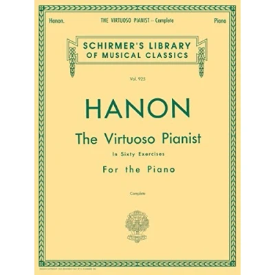 Bild av Charles louis hanon : The Virtuoso Pianist in 60 exercises for piano Complete edition: