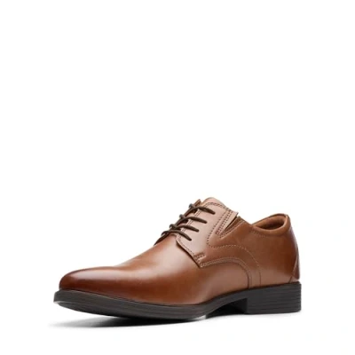 Bild av Clarks Whiddon Plain herr Oxford, Mörk brun Lea, 44.5 EU