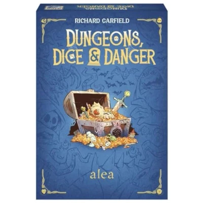 Bild av Ravensburger 27270 Dungeons, Dice and Danger, alea strategispel, tärningsspel för vuxna, rulle och skrivspel från 12 år