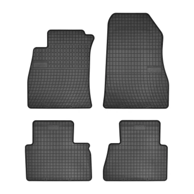 Bild av FROGUM 0452 Ensemble de tapis sol Caoutchouc avant et arrière 4 noir Sur mesure NISSAN: Juke