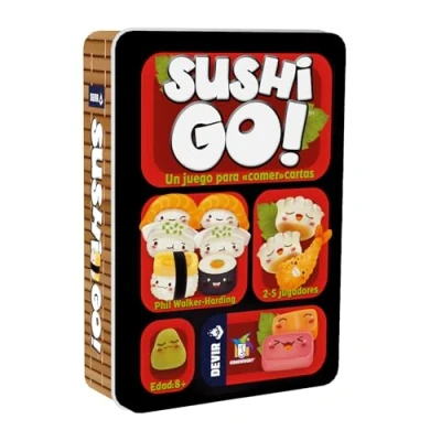 Bild av Devir Sushi Go, brädspel, flerfärgad (BGSUSHI) Spanska version