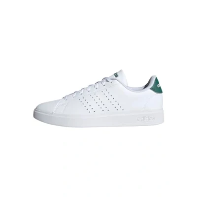 Bild av adidas För Män ADVANTAGE 2.0 SHOES, Cloud White/Core Black/Green, 40 EU