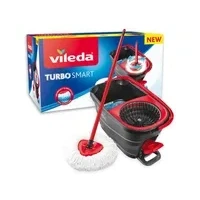 Bild av Vileda Turbo Smart Golvtvättare, Polyester Mikrofiber med pedalsystem, ‎Standard
