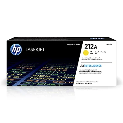 Bild av HP 212A (W2122A) gul originaltoner för Color LaserJet Enterprise M554, M555, M578