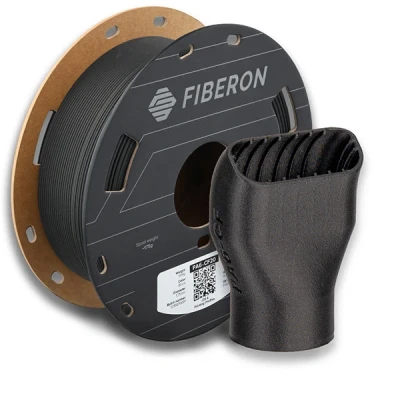 Bild av Polymaker FG03001 Fiberon™ PA6 CF20 3D skrivare Filament CF Kolfiberförstärkt, Värmebeständig, dragfri 1.75 mm 500 g Svart 1 st