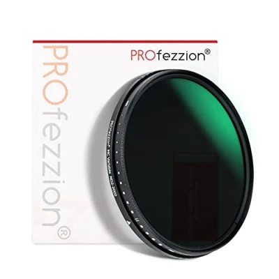Bild av PROfezzion Variabelt ND filter 72 mm ND2 ND2000 11 stegs justerbar neutral densitet fotofilter för Sigma 18 35 f1.8, Nikon Z 24 70 f4 S, Fujifilm XF 16 80 f/4 R