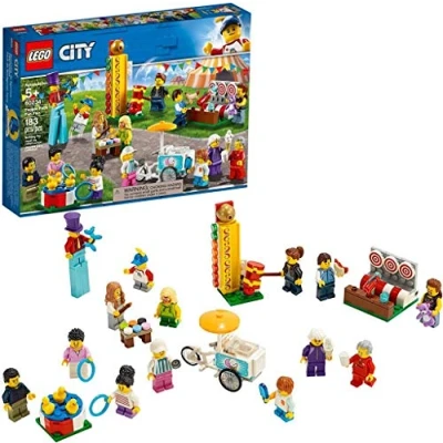 Bild av LEGO City 60234 stadsbor årmarknad, flerfärgad, 1 set