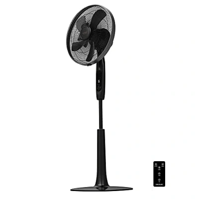 Bild av Cecotec stående fläkt EnergySilence 1020 ExtremeConnected fläkt. 60 W, 10 blad, 6 hastigheter, kopparmotor, höjdjusterbar 112 eller 135 cm, timer 15 timmar, fjärrkontroll