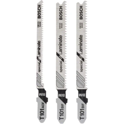 Bild av Bosch 3 delars sticksågsbladsats T 101 BIF (2x); AOF