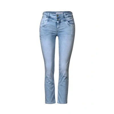 Bild av Street One 7/8IM Casual Jeans slim fit, Storlek: 30, Blau