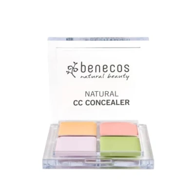 Bild av benecos Naturkosmetik CC Concealer krämig korrigerande talkfri vegan beige/grön/rosa/lila