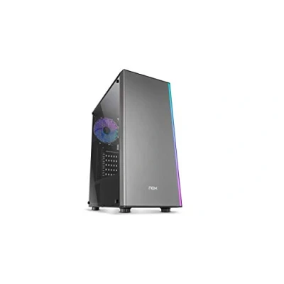 Bild av NOX INFINITY OMEGA Midtower NXINFTYOMEGA ARGB Midtower, ATX ITX, 120 mm fläkt ingår, USB 2.0 3.0 Audio hub, plats för upp till 4 fläktar, akryl sidopanel, svart färg