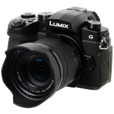 Bild av Panasonic Lumix G DC G90M Digitalkamera spegellöst 20.3 MP Fyra tredjedelar 4 K / 30 fps 5x optisk zoom 12 60 mm lins Wi Fi, Bluetooth svart