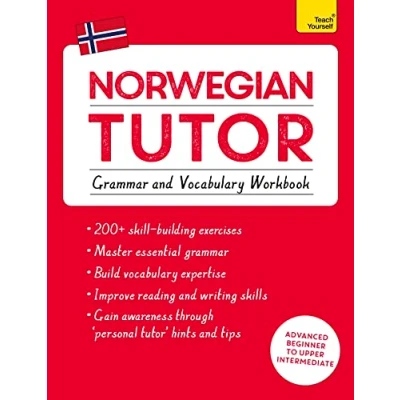 Bild av Norwegian Tutor: Grammar and Vocabulary Workbook (Learn with Teach Yourself): Advanced beginner to upper intermediate course