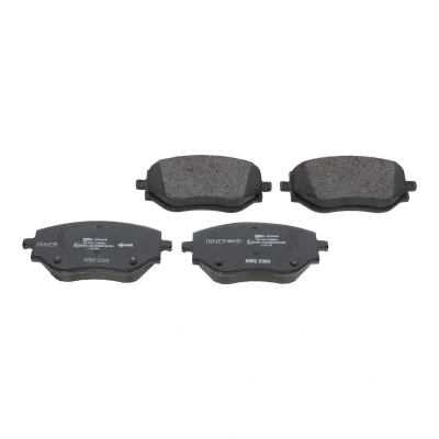 Bild av VALEO 302545 Jeu de plaquettes frein Essieu avant contact signal d&#039;usure exclu avec tôle anti bruit RENAULT: Clio V 3/5 portes