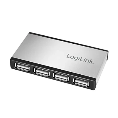 Bild av LogiLink UA0404 USB 2.0 Hub 4 portar, inkl. nätaggregat (UA0404)