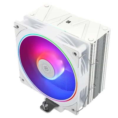 Bild av Thermalright Assassin Spirit 120 EVO ARGB TL S12W S PWM CPU kylare, 4 värmerör tyst kompatibel med AMD AM4/AM5/Intel 1700/1150/1151/1200, vit