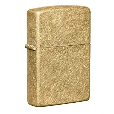 Bild av Zippo Ficktändare av trummässing, 49477, tumbled mässing, en storlek