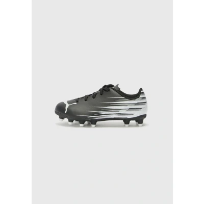 Bild av Puma Attacanto II Fotbollsskor fasta dobbar för barn, Storlek: 34.5, Black/white Konstmaterial