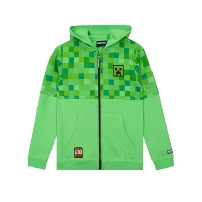 Bild av Minecraft Pojkar Creeper Hoodie