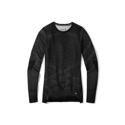 Bild av Smartwool Intraknit Thermal Merino BASE Layer CREW Stickad tröja, Storlek: Medium, Black/white