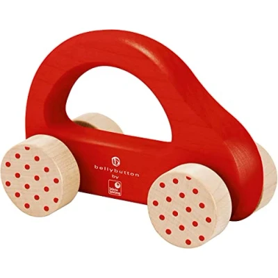 Bild av Selecta 64007 Liten flis, greppleksak bellybutton, röd, 10 cm
