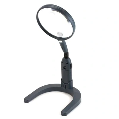 Bild av Carson MagniLamp, 3,5x, LED, AA, Grå, Transparent, 11 cm, 187 g