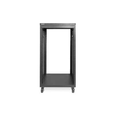 Bild av DIGITUS DN 48002 Ljudrack 19 tum 21U Universellt utrustningsrack För audio video tillbehör Omonterad Maxlast 136 kg Med hjul Svart