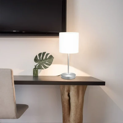 Bild av Bordslampor 2 st touch knapp vit E14
