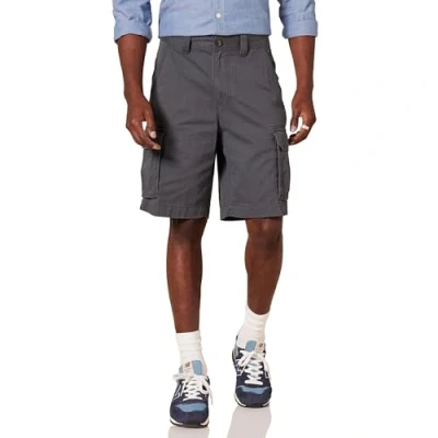 Bild av Amazon Essentials herrshorts med klassisk passform (finns i stora och långa), grå, 38