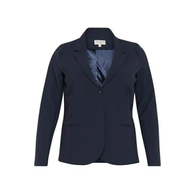 Bild av Kaffe Curve KCjia Casual Blazer, Midnight Navy, 46 kvinnors