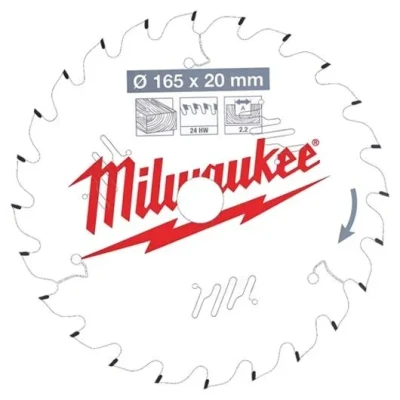 Bild av Milwaukee 4932471294 skiva P W 165 x 20 2,2 24 Atb
